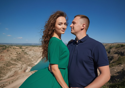 Фотосессия Love Story в парке в Екатеринбурге