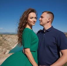 Фотосессия Love Story в парке в Екатеринбурге
