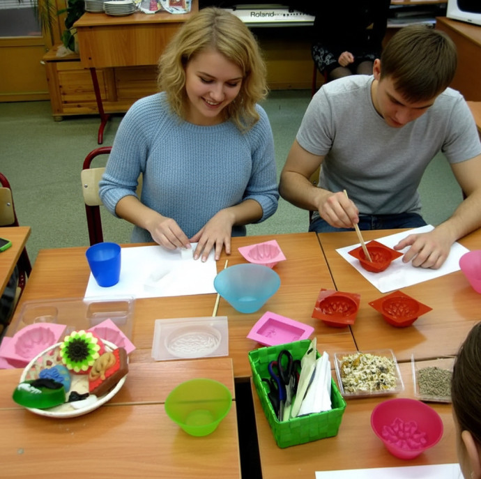 Мастер класс Авторское мыло своими руками в Екатеринбурге