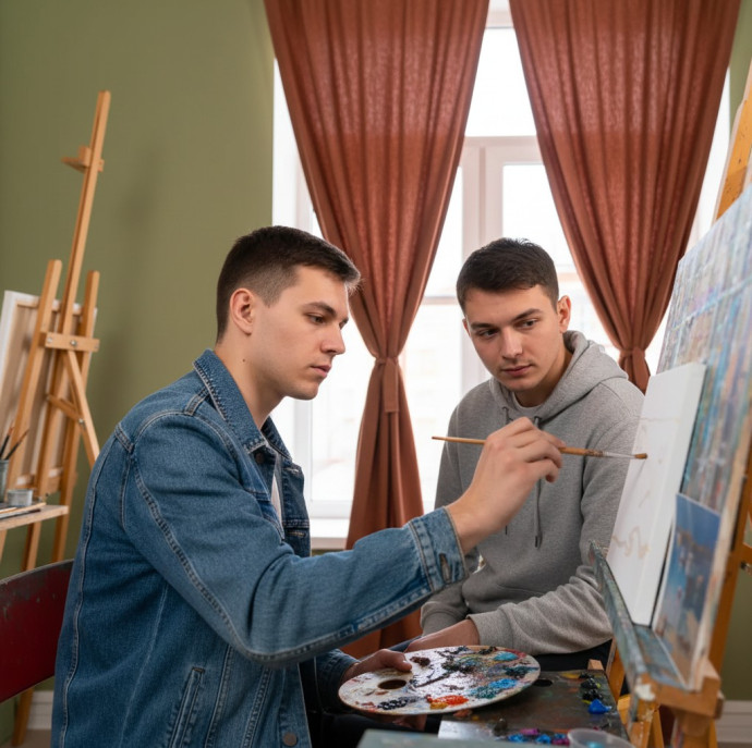 Рисование на холсте в Екатеринбурге
