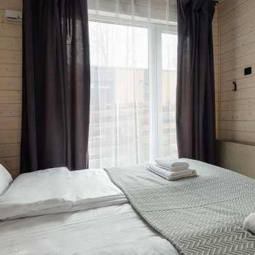 Коттедж "Уютный коттедж с чаном в хвойном лесу №1"