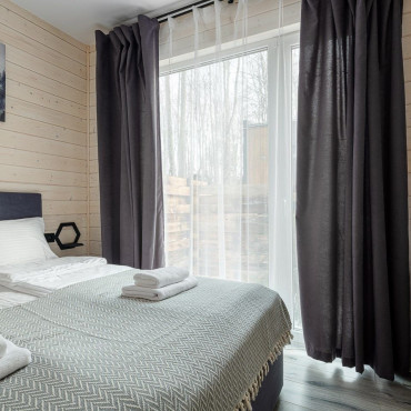 Коттедж "Уютный коттедж с чаном в хвойном лесу №1"