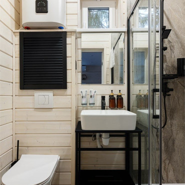 Коттедж "Уютный коттедж с чаном в хвойном лесу №1"