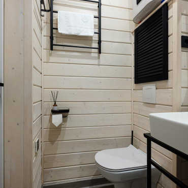 Коттедж "Уютный коттедж с чаном в хвойном лесу №1"