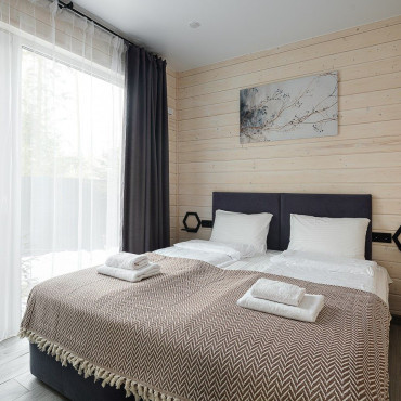 Коттедж "Уютный коттедж с чаном в хвойном лесу №1"