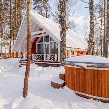 Номер "Дом Студия в лесу с бочкой Фурако"