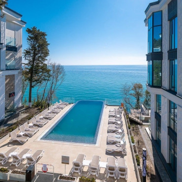 Аппартаменты "Duplex с видом на море и бассейн 103"