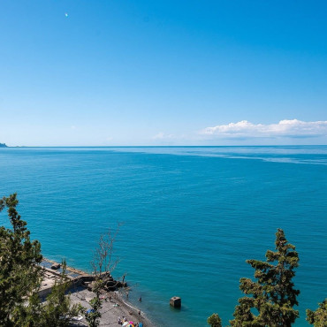 Номер "Студия с боковым видом на море 430"