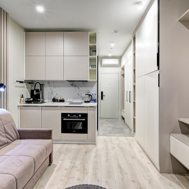 Номер "Студия с боковым видом на море 215"