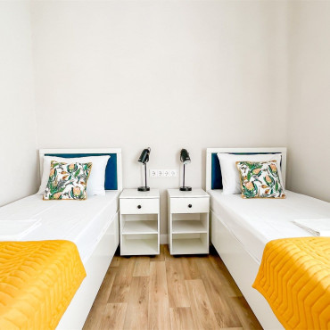 Номер "4-хместный 3-хкомнатный семейный номер с доп.местами Анапа, ул. Шевченко 132А"