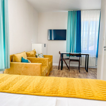 Номер "Стандарт 2-хместный с 2 дополнительными местами: 2 раскладных кресла Анапа, ул. Шевченко 132А"