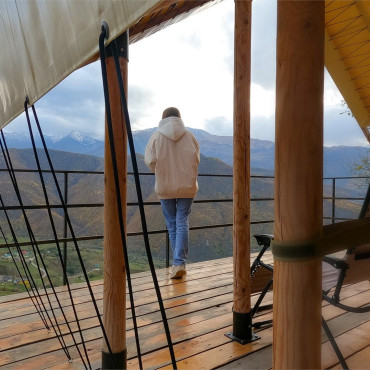 Номер "Шатёр №6 Standart (c завтраком) и общей ванной комнатой"