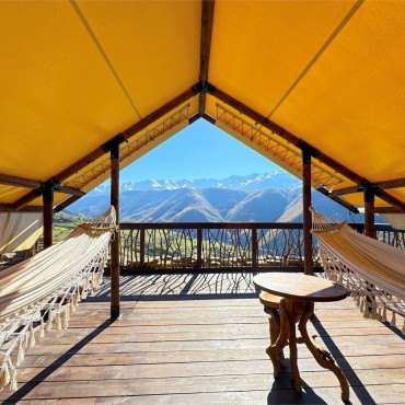 Номер "Релакс-шатёр с банным чаном на террасе"