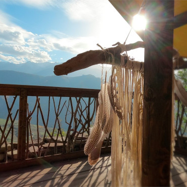 Номер "Релакс-шатёр с банным чаном на террасе"