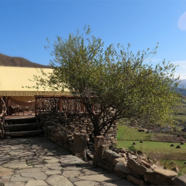 Номер "Релакс-шатёр с банным чаном на террасе"