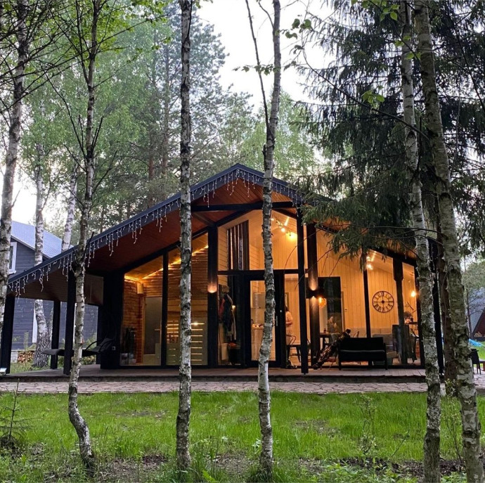 Домик в соснах