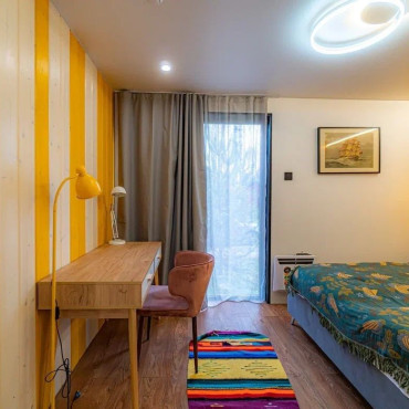 Коттедж "Дуплекс с баней на компанию до 6 гостей"