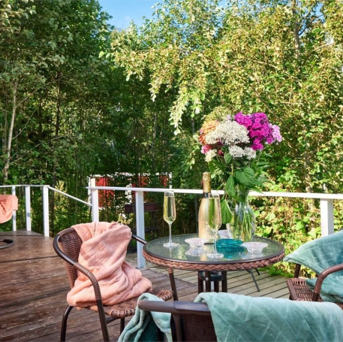 Дом охотника в глэмпинге Просто Эко