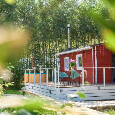 Дом "ДОМ ОХОТНИКА С КУПЕЛЬЮ НА ДРОВАХ"