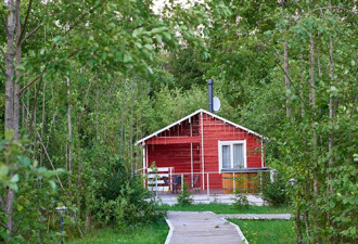 Дом Романтика в глэмпинге Просто Эко