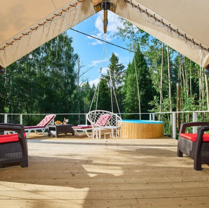 Дом Султана в глэмпинге Просто Эко