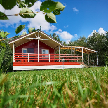 Дом "ДОМ ВДОХНОВЕНИЕ С КУПЕЛЬЮ НА ДРОВАХ"