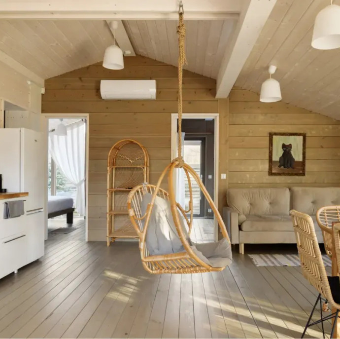 Дом в экоотеле Лунный кролик