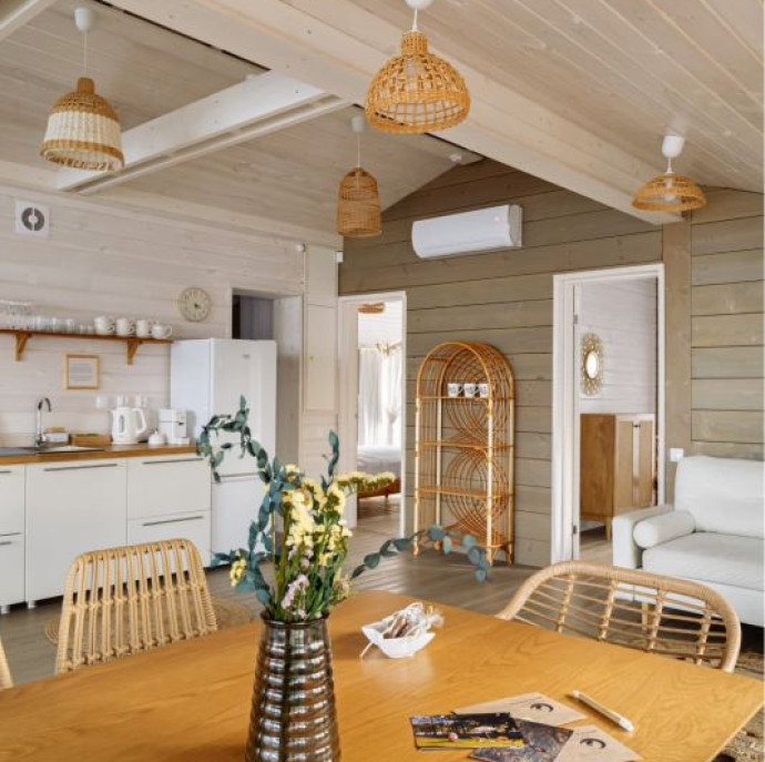 Дом в экоотеле Лунный кролик