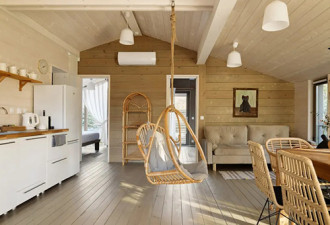 Дом в экоотеле Лунный кролик