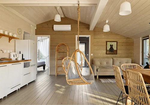 Дом в экоотеле Лунный кролик