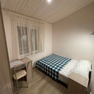 Коттедж "Дом для отдыха синий у озера"