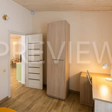 Коттедж "Дом для отдыха зеленый у озера"