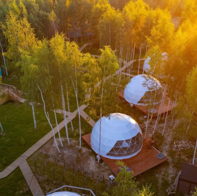 Глэмпинг На краю света