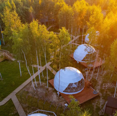 Глэмпинг На краю света