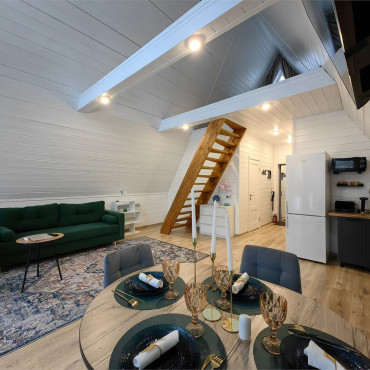 Коттедж "ул. Цветочная дом 9 «Премиум» с камином"