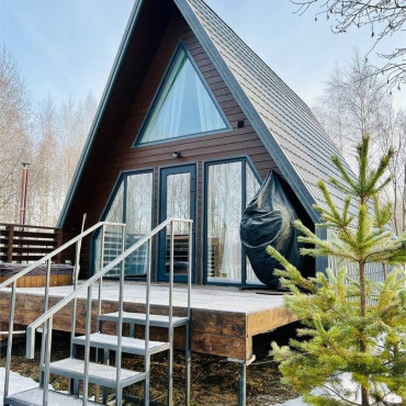 Коттедж "ул. Полевая дом 10 «Премиум» с камином"