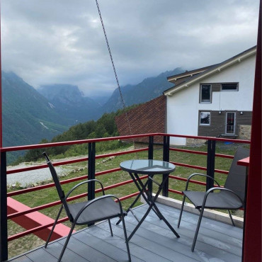 Номер "Панорамный двухместный номер в корпусе Нарт"