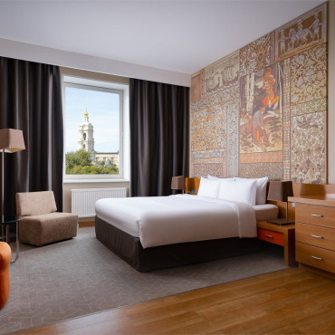 Номер "Стандартный номер с двуспальной кроватью и видом"