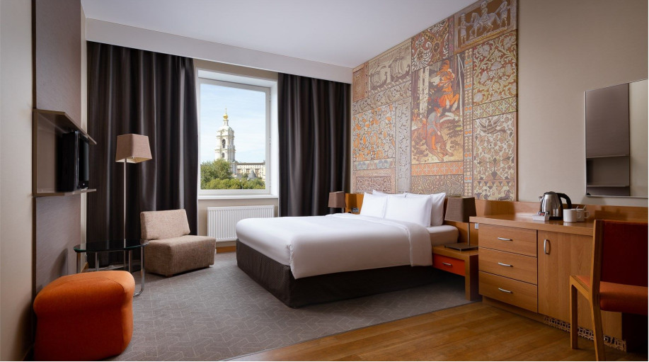 Номер "Стандартный номер с двуспальной кроватью и видом"