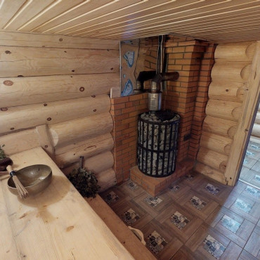 Коттедж "Банная изба с чаном"