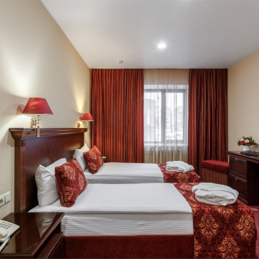 Номер "Стандартный номер с двумя односпальными кроватями"