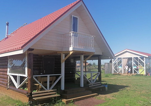 Дом в глэмпинг парке КосмоСфера