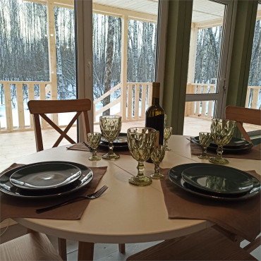 Дом "Дом Фермера с кухней и сауной для 4-х человек. Добрыня"