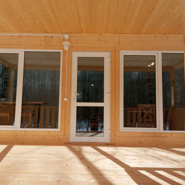 Дом "Дом Фермера с кухней и сауной для 4-х человек. Добрыня"