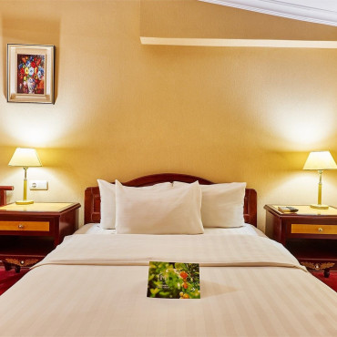 Номер "Стандартный двухместный номер (вид в холл отеля)"