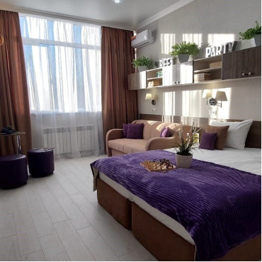 Аппартаменты "Двухкомнатные апартаменты Park & House № 4 (*кухня и ванна) до 10 гостей"