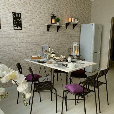 Аппартаменты "Двухкомнатные апартаменты Park & House № 4 (*кухня и ванна) до 10 гостей"