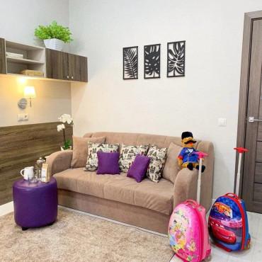 Аппартаменты "Двухкомнатные апартаменты Park & House № 4 (*кухня и ванна) до 10 гостей"