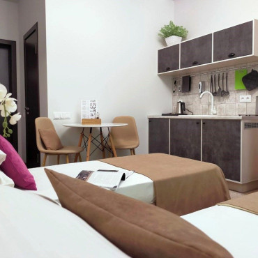 Номер "APART DOUBLE LUX (2 спальни КОННЕКТ) до 5 гостей"