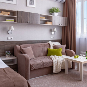 Аппартаменты "Апартаменты Park & House № 1 (кухня и ванна) до 5 гостей"